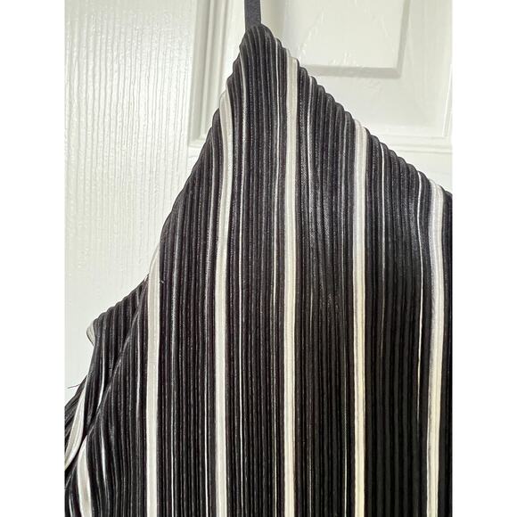 Bebop Striped Sleeveless Pantsuit Jumper with Adjustable Straps Medium - Picture 9 of 11